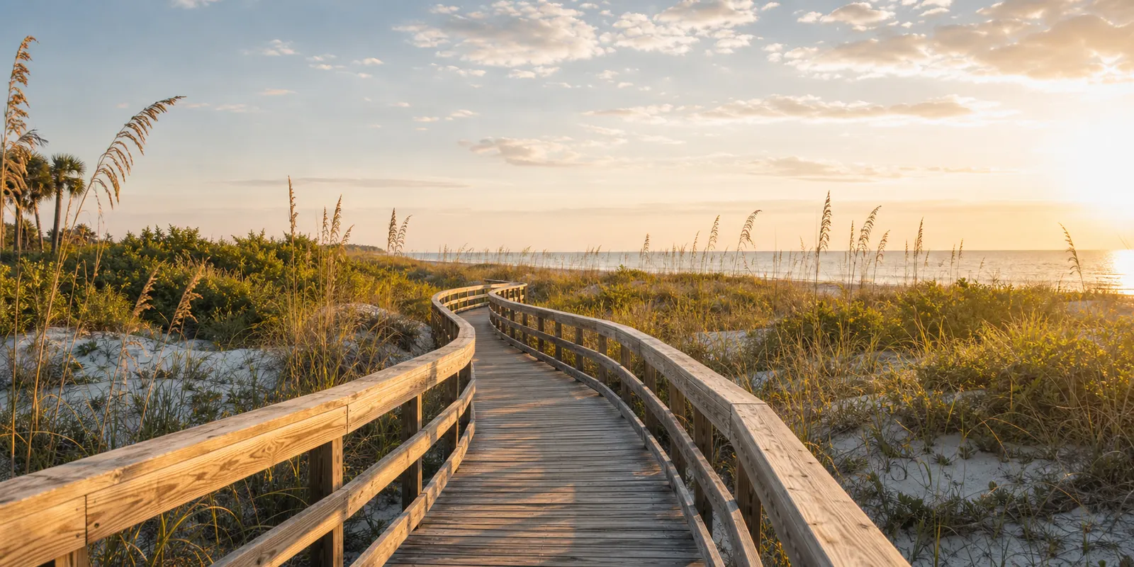 Coastal boardwalk stretching ahead, a metaphor for the maintenance phase of weight loss